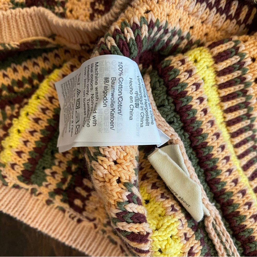 Madewell Striped Crochet Tank Top - Picture 6 of 6